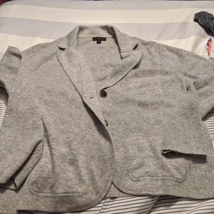 Cropped sweater Blazer